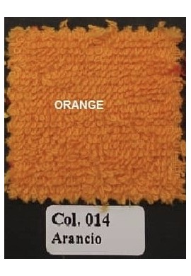 Tessuto Spugna puro cotone cm.150 - Arancione