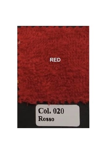 Tessuto Spugna puro cotone cm.150 - Rosso