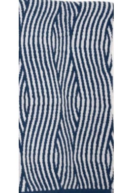 Telo Spugna Jacquard 100% cotone Waves