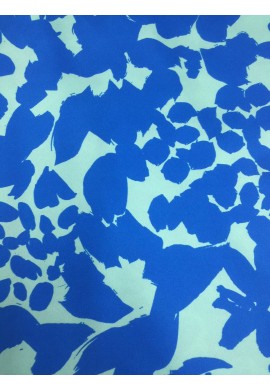 Crepes satin elasticizzato - BRIGHT BLU