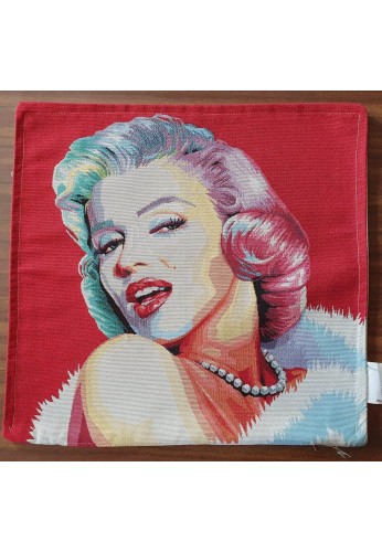 MARILYN MONROE - Fodera cuscino gobeline 45 x 45